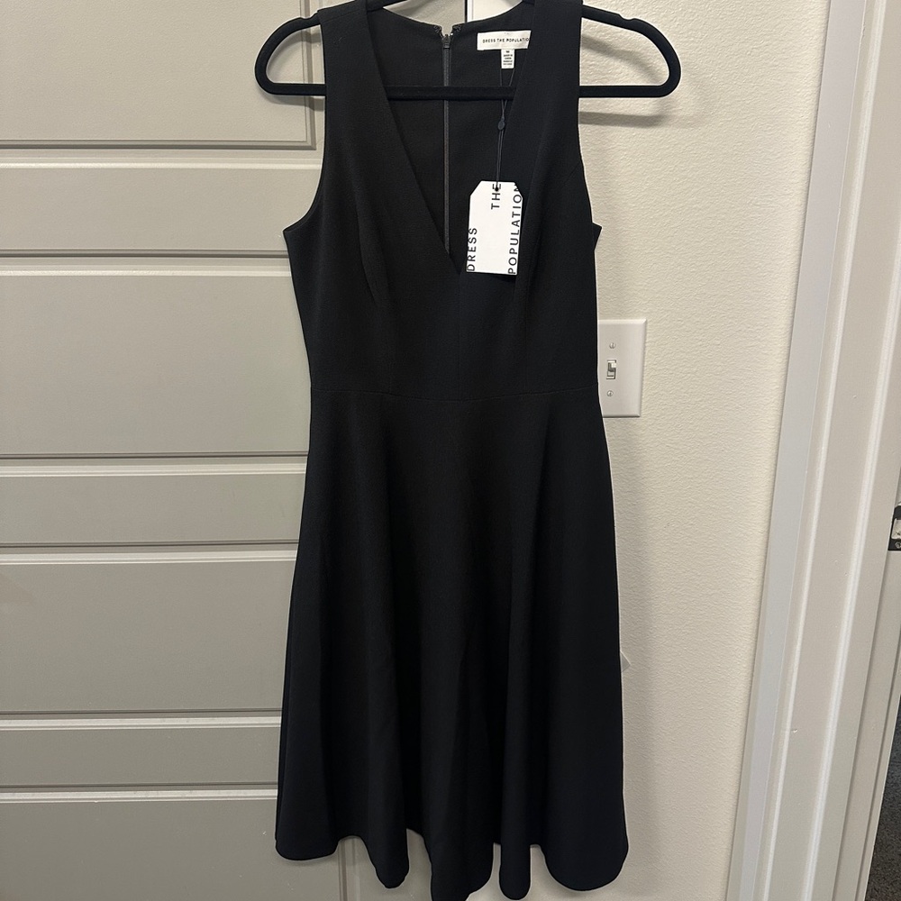 Dress The Population Black Catalina Dress NWT Size M